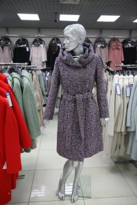 Пальто демисезонное, женская коллекция 2015