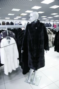 Меховое пальто из норки, женская коллекция 09050L