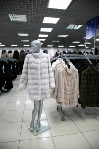 Меховое пальто из норки, женская коллекция F09050F
