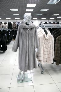 Меховое пальто из норки, женская коллекция М4010
