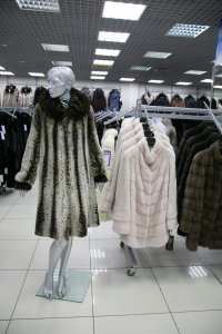 Меховое пальто из норки, женская коллекция 800-023