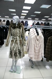 Меховое пальто из норки, женская коллекция S8776M-1