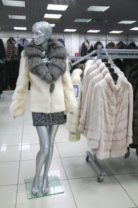 Меховое пальто из норки, женская коллекция н/у