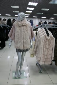 Меховое пальто из норки, женская коллекция WD173